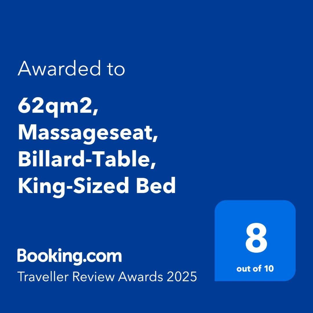 Апартаменты 62Qm2, Massageseat, Billard-Table, King-Sized Bed Берлин Экстерьер фото